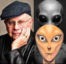 Can somebody please tell me why did the long tall skinny alien come out of  the alien craft and extends it's arms out showing that they come in piece  and disappears. "PLEASE