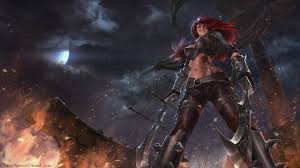 Katarina Wallpaper League Of Legends Video Games Redhead Women Tattoo Katarina League O Katarina League Of Legends Lol League Of Legends Liga Dos Lendarios