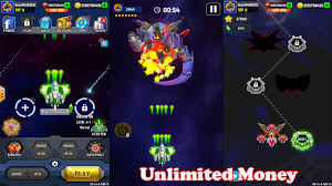 Space Shooter Galaxy Attack Mod Apk 1 461 Unlimited Money In 2020 Space Warriors Galaxy Shooters