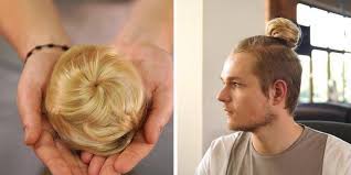 Débutants tresser pour cheveux comment à il tutoriel queue de poisson |. Fake Bun Man L Extension Pour Homme Qui Fait Un Carton Biblond Pour Les Coiffeurs