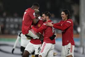 O fulham manchester united vai ser transmitido ao vivo em direto na televisão, sporttv2. Fulham 1 2 Manchester Pogba Cavani Goals Send Man Utd Top Sports Nigeria