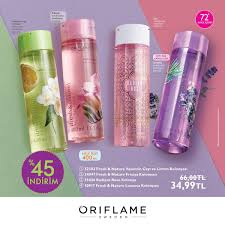 Oriflame In Temmuz Katalogu Firsati In 2020 Water Bottle Voss Bottle Bottle
