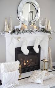 In this roundup we cover glam living rooms. Elegant Gold And White Christmas Living Room Decor Ideas Setting For Four
