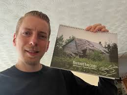 Getting down to the final copies of my 2025 calendar! Mailing out a bunch 