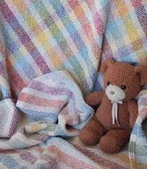 It is a pleasure to weave a baby blanket for a dear friend's first grandchild. Cotton Clouds Mail Order Yarns Kit Information