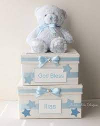 Used wrapping paper and tape for wrapping and printed the letters on card stock paper. 47 Ideas Baby Shower Card Box Diy Baby Shower Card Box Diy Baby Shower Gifts Baby Shower Cards