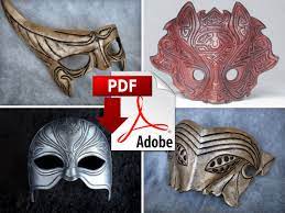 How to make an easy surgical face mask. Pdf Pattern Dragon Age Mask Pack Armory Rasa