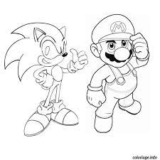 epingle par david mizel sur aaron coloriage sonic mario explorer les couleurs mandarine atomique