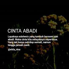 Dari pertanyaannya, sepertinya standarmu adalah orang cantik/ganteng yang romantis ala sinetron indonesia dengan selera humor sama dan akan selalu menjaga kamu dengan tulus terlepas dari seberapa miskin atau jelek dirimu karena kamu juga cinta. Catatan Muslimah Pa Twitter Sebab Cinta Sejati Dan Abadi Bukan Sampai Mati Namun Cinta Yang Kembali Menemukan Mereka Di Jannah Nanti Seperti Edelweis Yang Abadi Semoga Cinta Kita