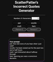 Number of characters this generator is not meant to imply any adult/minor, abusive, incestuous, or otherwise problematic ships. Redditery The Reddit Gallery