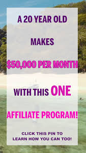 The One Affiliate Program That A 20 Year Old Makes Passive Income Affil Video Affiliate Marketing Programs Affiliate Marketing Strategy Pinterest Affiliate Marketing