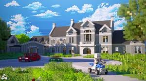 Enormes colecciones de fresco moderno de la mansión de ruta para mcpe . Mansion Minecraft Maps Planet Minecraft Community