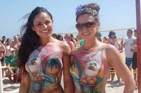 Young adults at the beach. Mmmm Think This Is Padre Island Spring Break South Padre Island Spring Break Spring Break South Padre Island