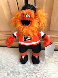 New Gritty Plush Stuffed Animal Doll Philadelphia Flyers Mascot Nhl 10 Inch Rare Plush Stuffed Animals Vintage Doll Ebay