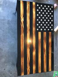 American Flag Coffee Table Wood Flag Diy American Flag Wood Wood Flag