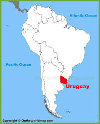 Get more informative uruguay maps like political, physical, location, outline, thematic etc. Uruguay Landkarte Sudamerika Karte Von Uruguay Sudamerika South America Sudamerika
