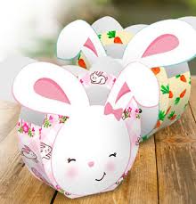 Easter Bunny Free Printable Basquets Oh My Fiesta In English