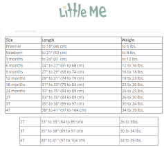 Organized Baby Pants Size Chart 2019