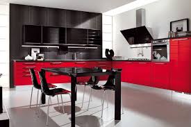 fabulous black red kitchen accessories