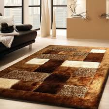 Contemporary Brown 8x11 Modern Rug Rugs In Living Room Living Room Carpet Area Room Rugs