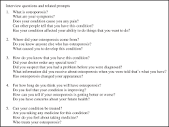 Examples: Interview questions and related prompts. | Download ...