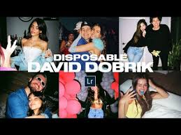 An earlier version of this story stated the app is available for android users. David Dobrik Disposable Camera Look Mobile Preset Youtube