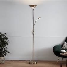 Explore more searches like lamp wiring diagram two sockets. Goodhome Pulmoz Antique Brass Effect Led Mother Child Floor Light Diy At B Q