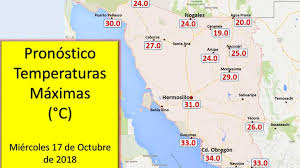 Pronóstico del clima en méxico para este sábado 31 de julio. Sin Pronostico De Lluvia Para Este Miercoles En Sonora