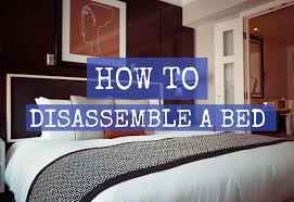 1) break the joints apart. How To Properly Disassemble A Bed For Moving