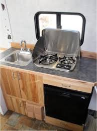 installing galley (cabinet, sink