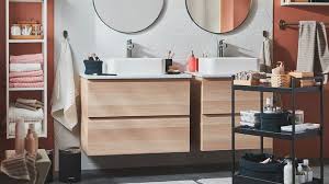 Colonne salle de bain ikea et armoire de toilette ikea dans lesprit des années 70. Ikea Salle De Bain Meubles Rangements Et Accessoires Cote Maison