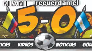 11' argentina and colombia have met 13 times in copa america, with seven wins for the argentines and two for the colombians (d4). Hoy 23 Anos Del Inolvidable 5 0 Colombia Argentina Espectacular Narracion De Edgard Perea Aqui El Notiloco De Botero