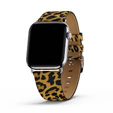 As apple watch enthusiasts ourselves, we look for unique styles, made from the highest quality materials and with outstanding craftsmanship. Leopard Apple Watch Band Wildflower Cases