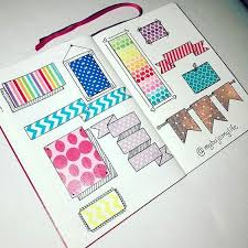 Ready To Learn Five Different Bullet Journal Decoration Techniques That Are Fun Pra Bullet Journal Decoration Bullet Journal Washi Tape Bullet Journal Doodles