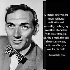 Samuel John Kydd was a prolific British actor whose career spanned several  decades and included more than 240 film and television appearances. He  became known as one of the hardest-working character actors