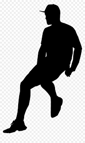 Young man silhouette silhouette sitting computing computer laptop in studio isolated on white background silhouette sad young man sitting at the stairs in the dark, depression and anxiety disorder concept, life problems, illness,. Sitting Silhouette Of A Man Hd Png Download Vhv