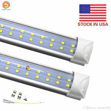 Led Tube Double Integrated T8 Led Lights 4ft 28w 8ft 72w Light Double Lines Led Light Tube 1200mm 2400mm Ac110 240v Ul Led Replacements For Fluorescent Tubes Neon Light Tubes From Sunway518