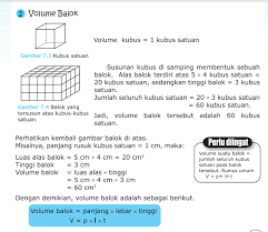 Jika panjang rusuk kubus menggunakan satuan yang berbeda, satuan volume harus disesuaikan. Https Repository Uksw Edu Bitstream 123456789 16303 8 T1 292013204 Lampiran Pdf
