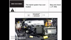 We are doing a engine coolant drain and refill. Toyota Prius Temperature Indicators Cooling System Overheating Youtube