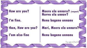 Learn Telugu Through English Conversation With A Neighbour Learn English Words Learn A New Language Learn Hindi