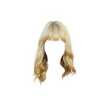 Behrs1d1112 Png 400 489 Liked On Polyvore Featuring Hair Dolls Doll Hair Wigs And Doll Parts Hair Blonde Hair With Bangs Hairstyles With Bangs