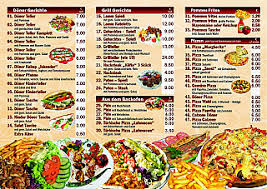 Kebap haus darbojas visi pārtikas un dzērienu, restorāni aktivitātēs. Pizza Und Kebab Haus Aus Soest Speisekarte