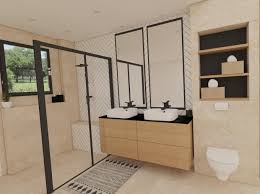 De la pierre de travertin et des galets gris sont les mots d'ordre ici. Salle De Bain Zen Nature 30 Idees Pour Vous Inspirer Kozikaza