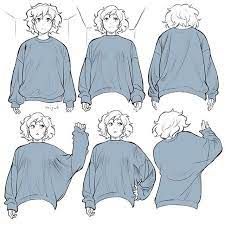 Pin by crystal moon on waifus anime anime merchandise. Miyuli On Instagram Love Sweater Fashion Drapery Study Art Reference Drawing Reference Sketches
