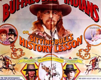 Buffalo Bill and the Indians or Sitting Bull's History Lesson (1976)  Original Movie Poster - Etsy