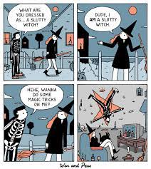 Slutty Witch – War and Peas – Webcomic