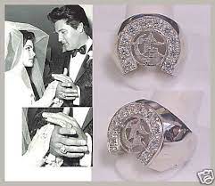 Elvis And Priscilla S Matching Engagement Rings Elvis Presley Elvis Wedding Elvis And Priscilla