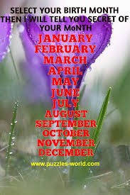 Select Your Birth Month Whatsapp Games Puzzles World Polar bears look for mates during late spring and early summer and give birth to cubs between december and january. select your birth month whatsapp games