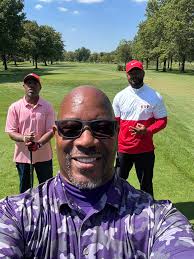 Golfing at Scherwood golf course in Indiana