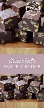 15 Minute Chocolate Walnut Fudge Once Upon A Chef Recipe Walnut Fudge Chocolate Walnut Fudge Fudge Recipes
